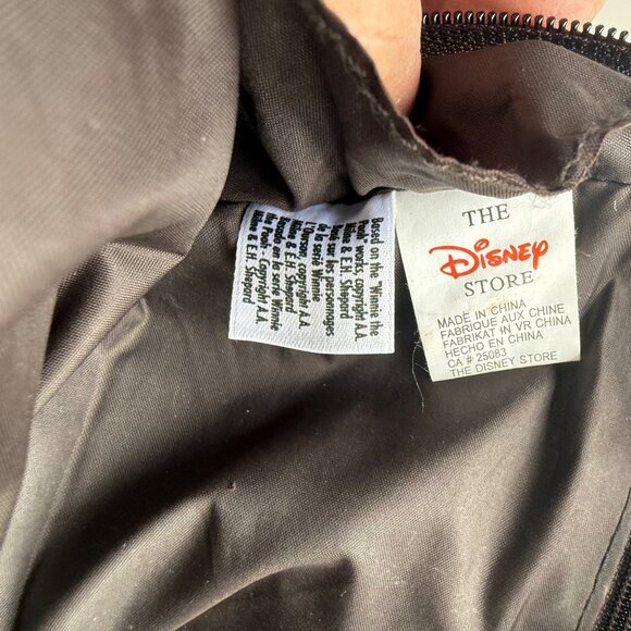 Y2K Disney Winnie the Pooh Eeyore Embroidered Velour Makeup Bag - Picture 15 of 15